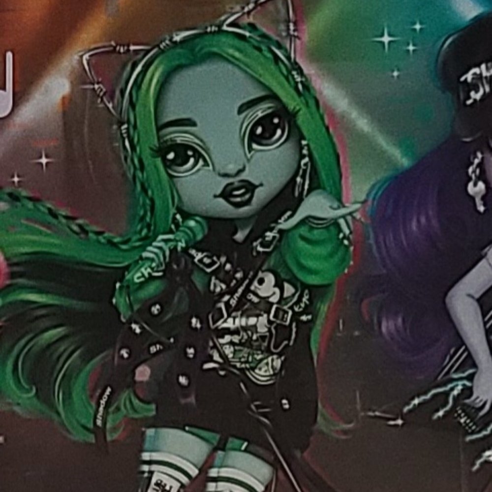 Shadow High Harley Limestone Doll Rainbow Visiion NIB Green Rocker - Picture 5 of 6
